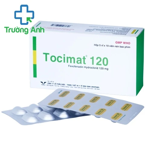 Tocimat 120 Bidipharm - Thuốc điều trị viêm mũi dị ứng hiệu quả