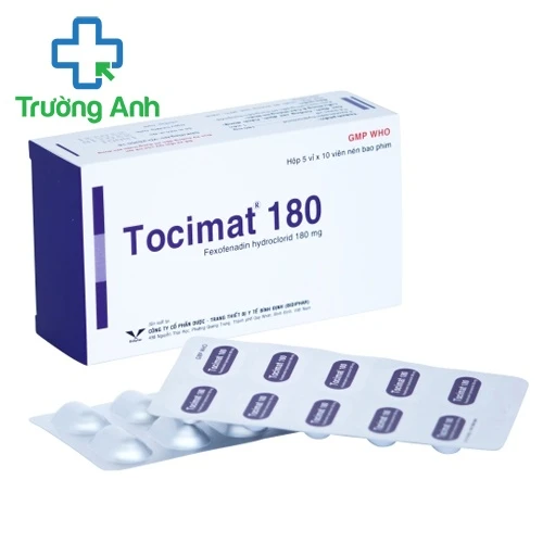 Tocimat 180 Bidipharm - Thuốc điều trị viêm mũi dị ứng hiệu quả