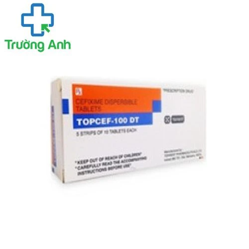 Topcef 100mg - Thuốc điều trị nhiễm khuẩn hiệu quả của Ấn Độ