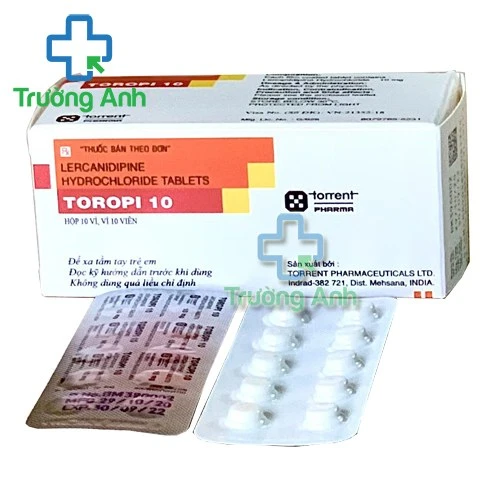 Toropi 10 Torrent - Thuốc điều trị tăng huyết áp hiệu quả của Ấn Độ