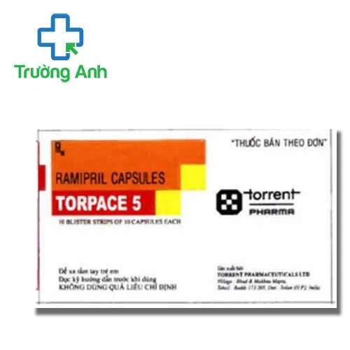 Torpace-5 - Thuốc điêu trị tăng huyết áp hiệu quả của Ấn Độ