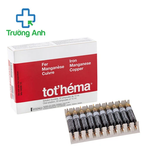 Tot'hema - Thuốc điều trị thiếu máu do thiếu sắt hiệu quả
