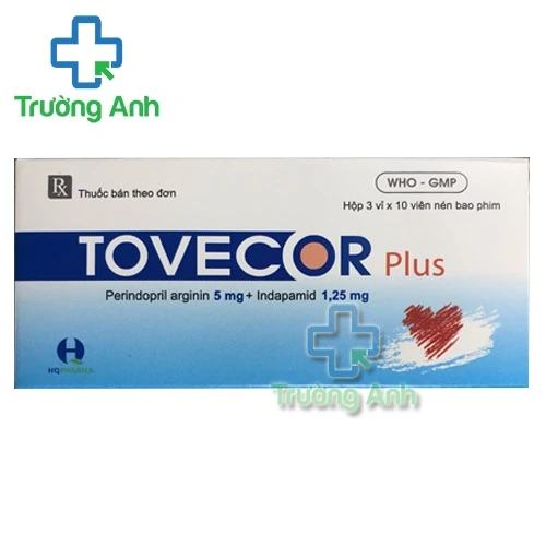 Tovecor plus - Thuốc điều trị tăng huyết áp hiệu quả của Dopharma