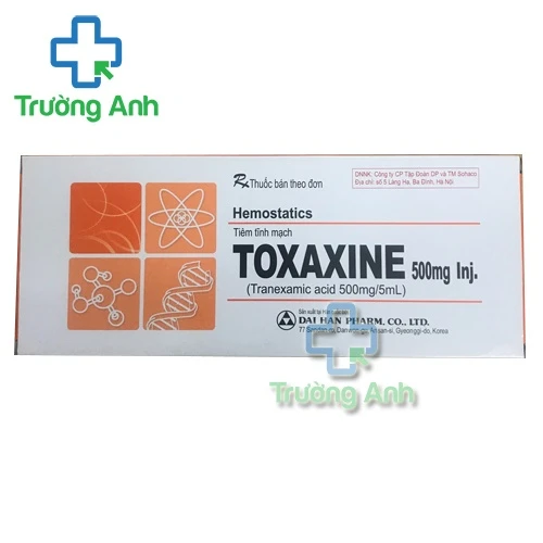 Toxaxine 500mg - Thuốc chống chảy máu hiệu quả của Hàn Quốc
