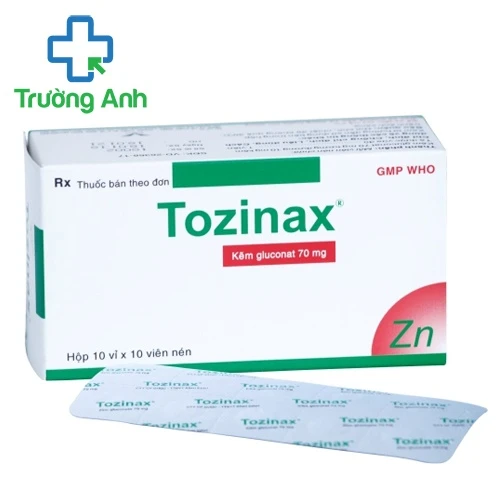 Tozinax Bidipharm - Giúp bổ sung kẽm hiệu quả