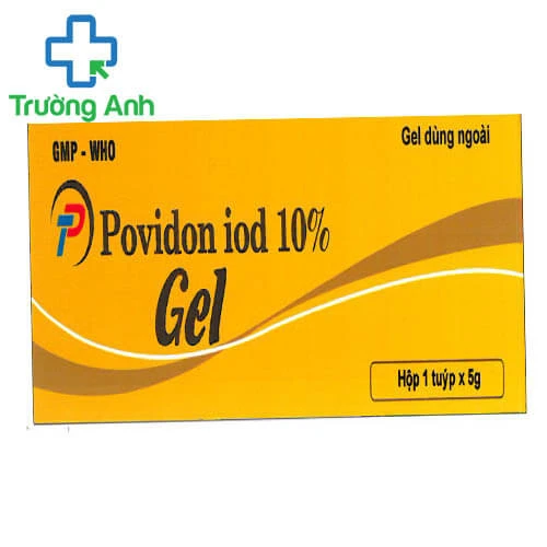 TP Povidon iod 10% Gel - Giúp sát trùng, sát khuẩn hiệu quả