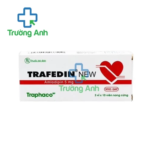 Trafedin New Traphaco - Thuốc điều trị tăng huyết áp, đau thắt ngực