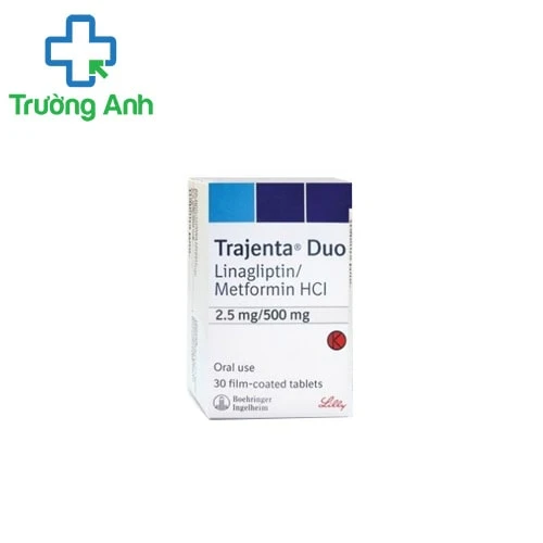 Trajenta Duo 2.5mg/500mg - Thuốc điều trị bệnh đái tháo đường hiệu quả