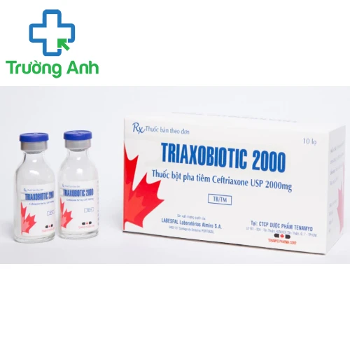 Triaxobiotic 2000 Tenamyd - Thuốc điều trị nhiễm khuẩn hiệu quả