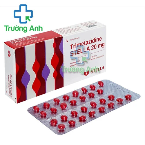 Trimetazidine Stella 20mg - Thuốc điều trị đau thắt ngực hiệu quả