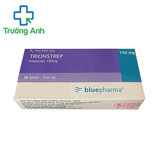 Trionstrep 150mg - Thuốc điều trị tăng huyết áp nguyên phát hiệu quả của Bluepharma