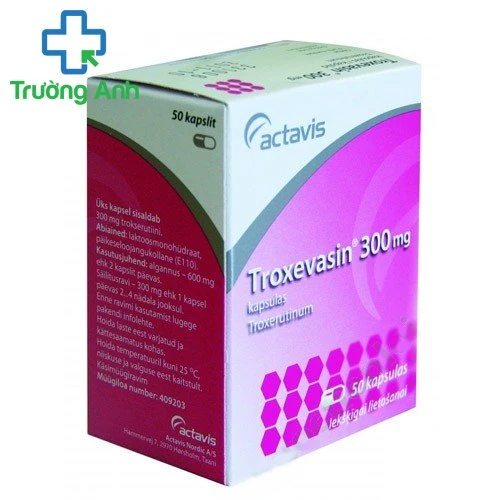 Troxevasin - Thuốc điều trị suy giãn tĩnh mạch hiệu quả
