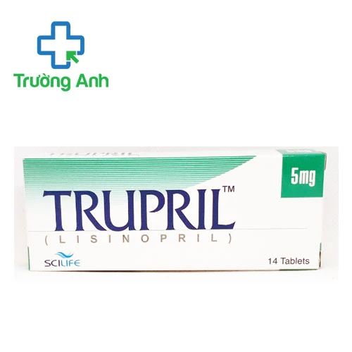 Trupril 5mg Getz Pharma - Thuốc điều trị tăng huyết áp hiệu quả