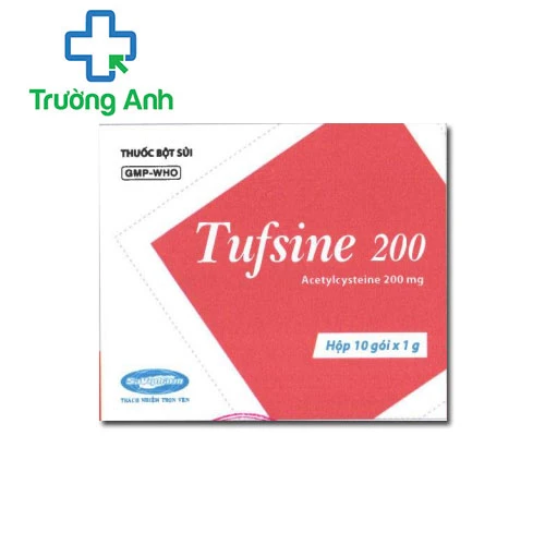 Tufsine 200 bột - Thuốc tiêu chất nhầy trong bệnh nhầy nhớt của SAVIPHAMR