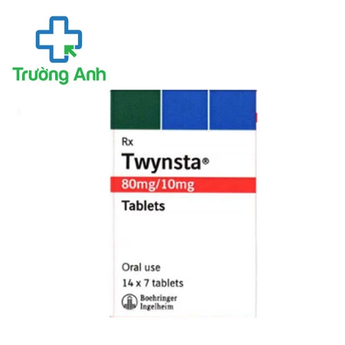 Twynsta 80mg/10mg - Thuốc điều trị tăng huyết áp vô căn của Ấn Độ