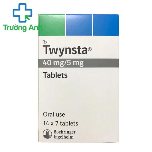 Twynsta 40/5 mg - Thuốc điều trị tăng huyết áp vô căn ở người lớn hiệu quả của Đức