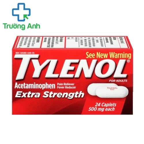 Tylenol viên nén (tablet) - Thuốc giảm đau, hạ sốt hiệu quả