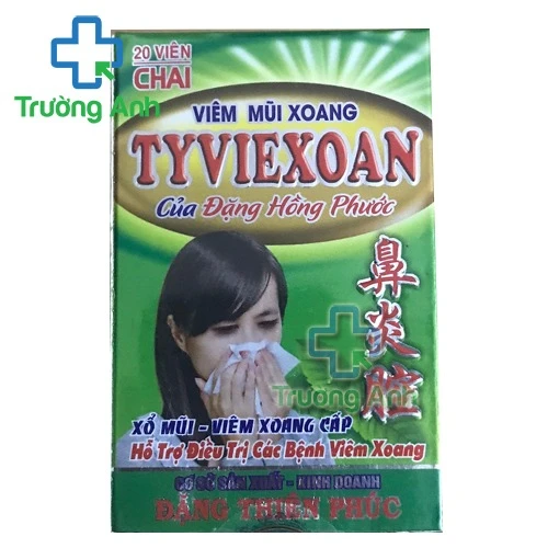 Tyviexoan - Hỗ trợ điều trị các bệnh viêm xoang hiệu quả
