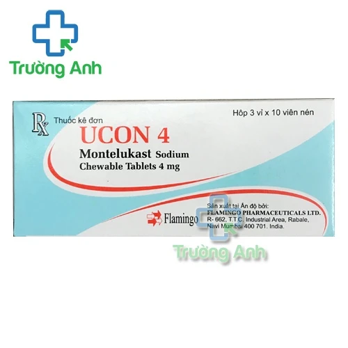 Ucon 4 - Thuốc điều trị bệnh hen suyễn hiệu quả của Ấn Độ