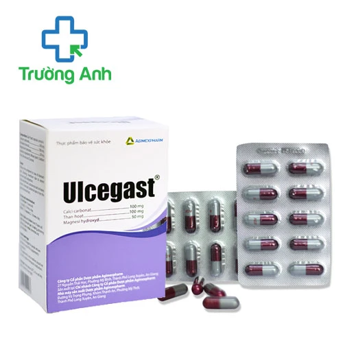 Ulcegast (vỉ) - Hỗ trợ điều trị đau dạ dày hiệu quả Agimexpharm