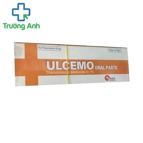 Ulcemo - Bột nhão bôi miệng