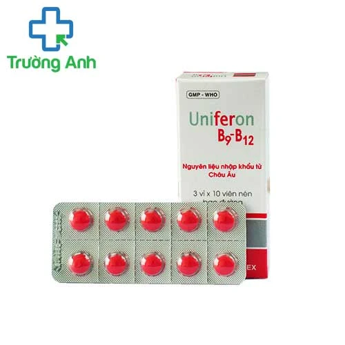 Uniferon B9 - B12 - Thực phẩm bổ sung vitamin và khoáng chất hiệu quả