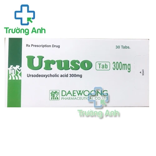 Uruso 300mg - Thuốc điều trị các bệnh về gan hiệu quả của Hàn Quốc