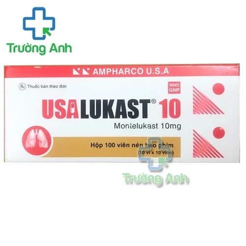 Usalukast 10 - Thuốc điều trị hen phế quản hiệu quả của Ampharco USA