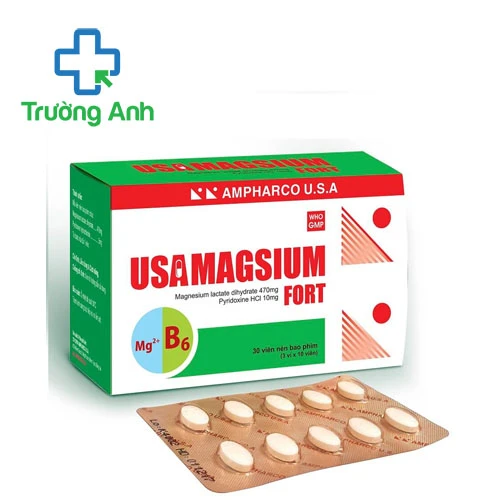 Usamagsium Fort - Thuốc điều trị thiếu hụt magnesi hiệu quả