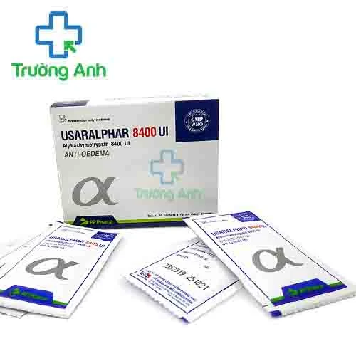Usaralphar 8400UI Usarichpharm - Thuốc điều trị phù nề sau chấn thương hiệu quả