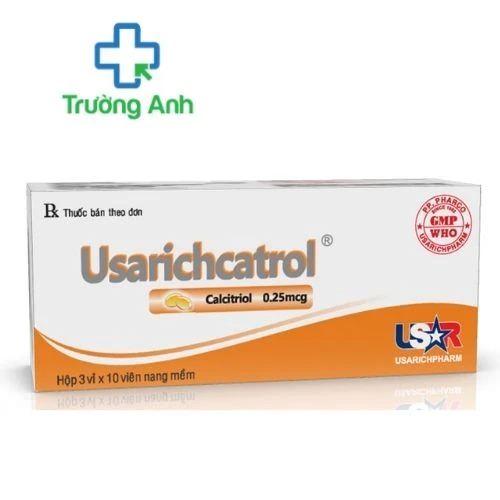 Usarichcatrol - Thuốc điều trị loãng xương, loạn dưỡng xương, còi xương