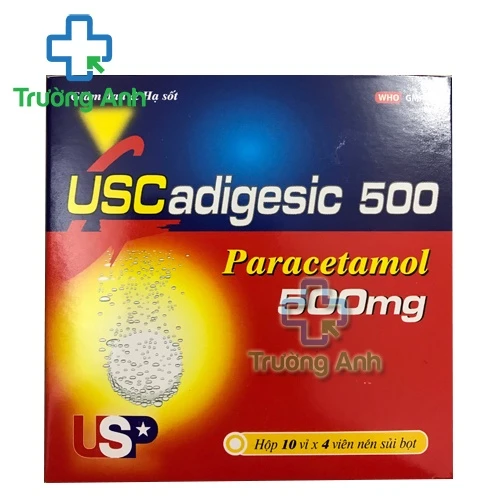 USCADIGESIC 500 USP - Thuốc giảm đau hạ sốt hiệu quả  