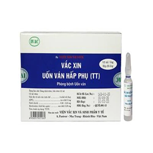 Vắc xin Uốn ván hấp phụ (TT) - Phòng Uốn ván, Bạch hầu của Việt Nam