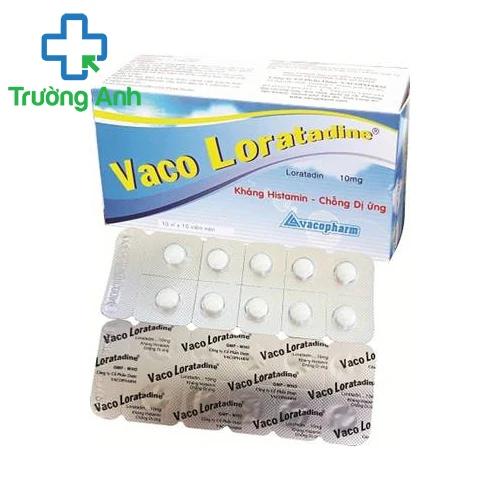 Vaco Loratadine - Thuốc điều trị viêm mũi dị ứng hiệu quả