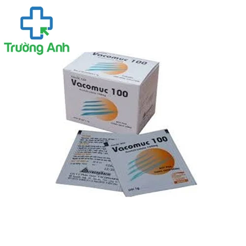 Vacomuc 100 - Thuốc làm tiêu nhầy hiệu quả của Vacopharm