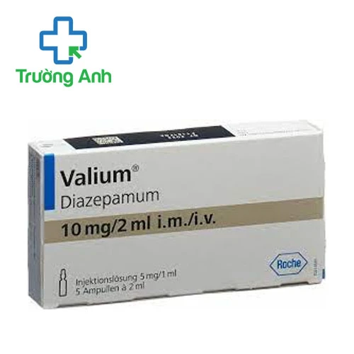 Valium 10mg/2ml Roche - Thuốc điều trị động kinh hiệu quả