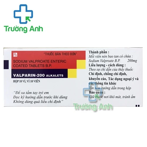 Valparin 200g - Thuốc trị động kinh của Ấn Độ hiệu quả