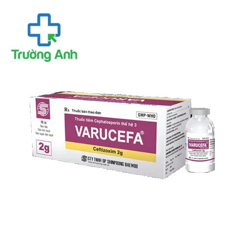 Varucefa 2g - Thuốc điều trị nhiễm khuẩn hiệu quả 