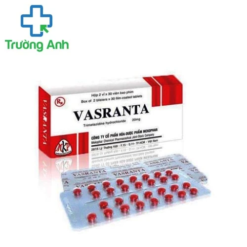 Vasranta 20mg - Thuốc điều trị các bệnh tim mạch hiệu quả