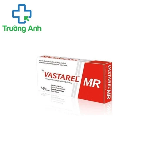 Vastarel MR - Thuốc dự phòng cơn đau thắt ngực hiệu quả