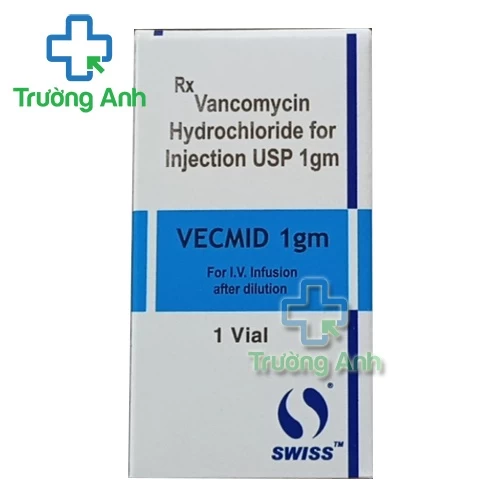 Vecmid 1g Swiss - Thuốc điều trị nhiễm khuẩn hiệu quả