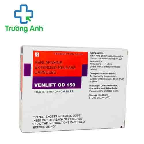 Venlift OD 150 India - Thuốc điều trị bệnh trầm cảm, lo âu hiệu quả