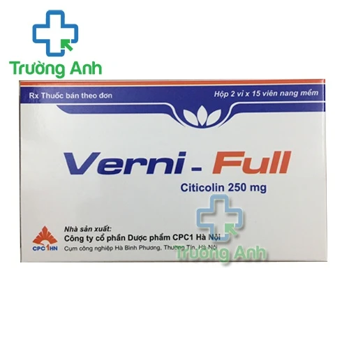 Verni-full - Thuốc điều trị đau thần kinh hiệu quả của CPC1