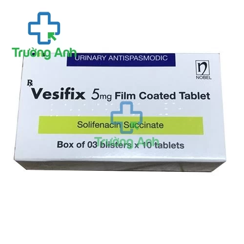 Vesifix 5mg Nobel - Thuốc điều trị tiểu không tự chủ hiệu quả