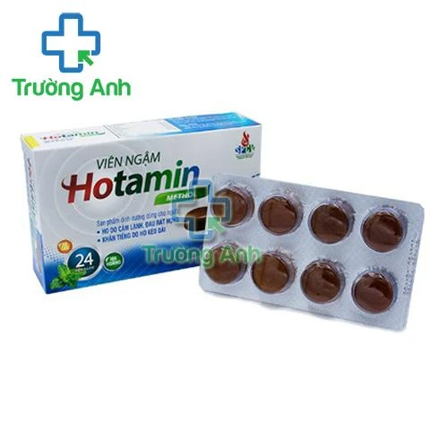 Viên ngậm Hotamin -  Hỗ trợ giảm ho, long đờm, giảm đau họng hiệu quả