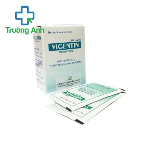 Vigentin 250mg/62,5mg - Thuốc điều trị nhiễm khuẩn hiệu quả của Pharbaco