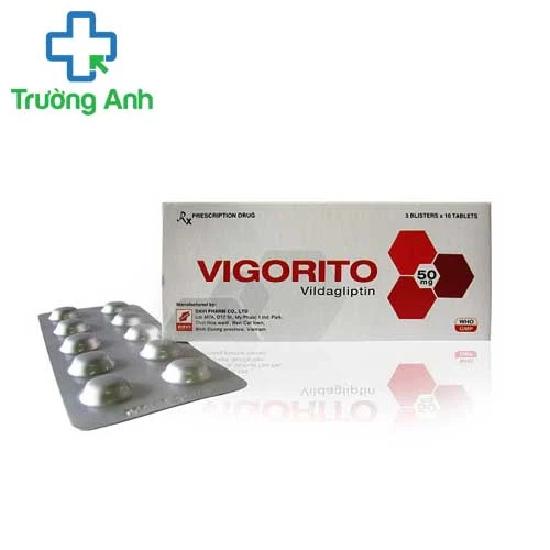 Vigorito 50mg - Thuốc điều trị tiểu đường hiệu quả