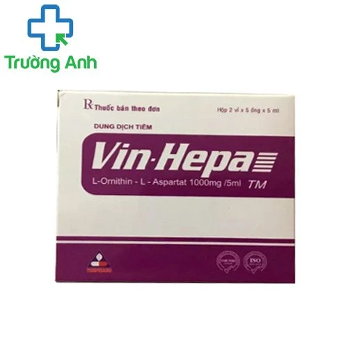 Vin-Hepa 1000mg/5ml Vinphaco - Thuốc điều trị các bệnh lý về gan hiệu quả
