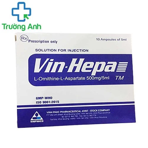 Vin-Hepa 500mg/5ml Vinphaco - Thuốc bảo vệ gan hiệu quả