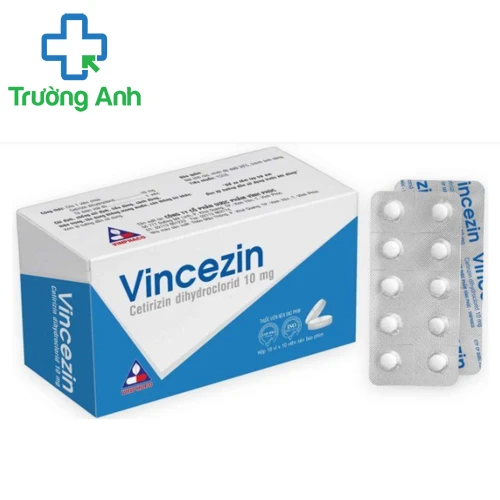 Vincezin - Thuốc điều trị viêm mũi dị ứng hiệu quả của VINPHACO